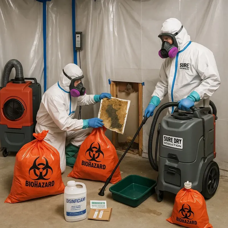 Contaminated Water Handling Protocols process in Clark-Fulton, OH